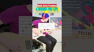 Manic Street Preachers  A Design for Life Main Riff Guitar Lesson  Tab guitar tutorial [upl. by Azarria]