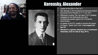 Alexander Kerensky and the October 1917 Revolution [upl. by Mikah]