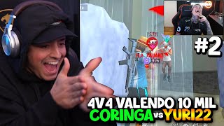 PRIMEIRA PARTIDA 4V4 TIME DO CORINGA vs TIME DO YURI22 ep 2 [upl. by Guy148]