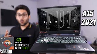 ASUS TUF Gaming A15 2021  Review  Ryzen 7 5800H RTX 3060  Improved🤔 [upl. by Jorgensen91]