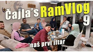 NAŠ PRVI IFTAR  Porodica Čajlaković  Čajlas RamVlog 9 teravija u Janjičima [upl. by Semmes]