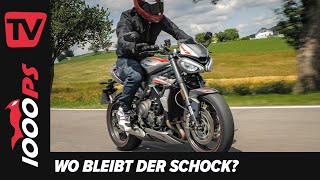 Triumph Street Triple RS im Test  das richtige Naked Bike für den sportlichen LandstraßenRitt [upl. by Noir621]