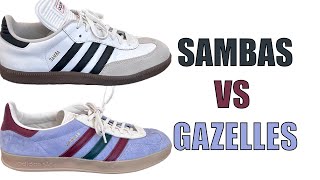 Adidas Sambas VS Gazelles [upl. by Lillywhite]