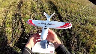 ATTOP P01 Beginner 400mm Fixed Wing 3CH RTF 24GHz RC dual rates Plane [upl. by Aiehtela703]