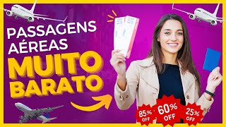 Como comprar PASSAGENS aereas BARATAS Top 3 Empresas Seguras para comprar passagem aerea barata [upl. by Ellatsyrc]