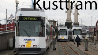 Complete CAB RIDE Kusttram Trajectvideo Knokke  Oostende  De Panne 2015 [upl. by Wynny]