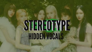 STEREOTYPE  STAYC  Hidden Vocals amp Harmonies [upl. by Favianus192]