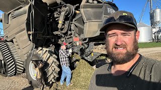 Plugged Combine Less than ideal [upl. by Meggy]