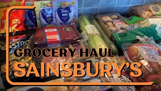 Sainsbury’s Grocery Haul  Weekly Food Shop  13th September 2024 [upl. by Fridlund]