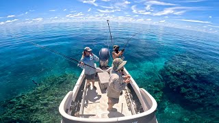 Great Barrier Reef Fishing in 1 metre of water Ep 3 [upl. by Giordano]