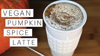 Pumpkin Spice Latte Starbucks Style  The Edgy Veg [upl. by Darda710]