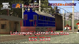 ReviewShare Gta Sa Lokomotif Listrik Bon Bon ESS 3201 [upl. by Uwkuhceki683]