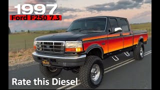 Rate this Diesel 4  1997 Ford F250  Cali Edition [upl. by Acissehc]