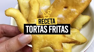 RECETA TORTAS FRITAS PARA DIAS LLUVIOSOS ☔️  FIEBRE FOODIE [upl. by Acireit494]