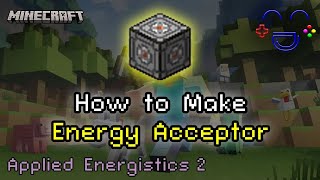 How to Make Energy Acceptor  Applied Energistics 2 118 [upl. by Nillor]