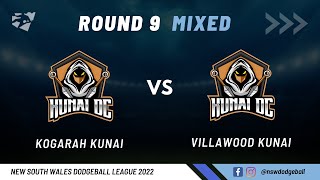 2022 NSWDL Mixed Round 9 Kogarah Kunai VS Villawood Kunai [upl. by Aneev]