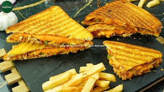 Cheesy and Juicy Grilled Chicken Sandwich Recipe [upl. by Anderea]