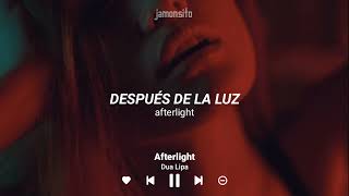 Dua Lipa Afterlight sub español  Lyrics  Dua Lipa New Song [upl. by Mcclenon]