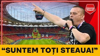 Gigi Mustata DISCURS MANIFEST pentru FANII CSA Steaua dupa RECORDUL de pe Arena Nationala [upl. by Carlota]