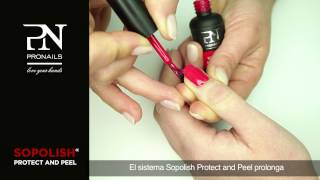 ProNails Sopolish Protect amp Peel Profesional ES [upl. by Alyos722]