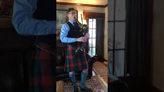 Amazing Grace on Bagpipes  Gibson Fireside Smallpipes [upl. by Mcgrody]