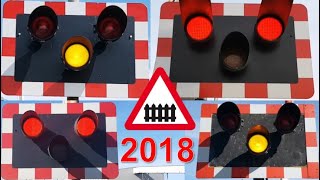 UK Level Crossings 2018 [upl. by Franklyn425]