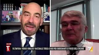 Castelli vs Bassetti quotHo sentito informazioni contradditoriequot quotHo detto una cosa diversa [upl. by Pyotr]