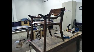 Making a Maloof Lowback Chair Part 1 [upl. by Lindner54]