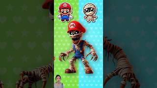 ❤️ Super Mario Turns Into a Horrifying Mummy 😭 mummy mario supermario luigi cartoon [upl. by Alhsa]