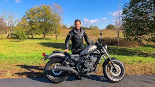 2018 Honda Rebel 500 Review [upl. by Silvestro]