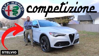 2024 Alfa Romeo Stelvio Competizione Is Alfa Romeo Worth Buying [upl. by Ailee465]