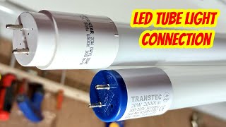 How to LED Tube Light Connection Bed Switch Connection [upl. by Ayad]