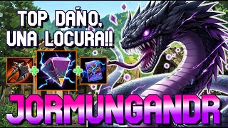 JORMUNGANDR SMITE  40k de daño ABSURDO [upl. by Schwitzer]