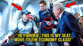 Man Insults Elon Musk on a First Class Flight – Instantly Regrets It When the Truth Is Reveal [upl. by Yanat628]