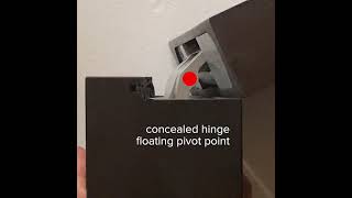 TECTUS 3D Concealed Hinge Floating Pivot Point [upl. by Holton]