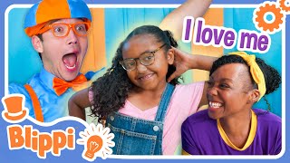 Captain Curiosity  Blippi and the Dove SelfEsteem Project  Educational Videos for Kids [upl. by Yolane]