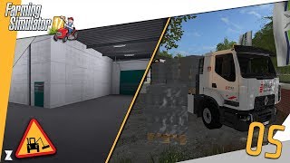 🚜 Farming Simulator 17 🎍 Entretien communal 5 Construction du dépôt 44  Finalisation du dépôt [upl. by Ranger]