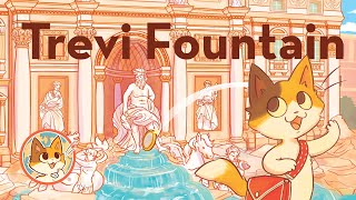 Toss a Coin in Romes Trevi Fountain  KeeKees Fun Facts Educational Videos for Kids [upl. by Ryder]