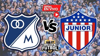 Millonarios 2 vs Junior 0  El azul es el campeón de la Superliga 2023 [upl. by Scrivenor]