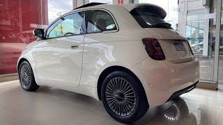 NOVO FIAT 500 E ICON 2022 BRANCO  O CARRO ELÉTRICO LUXUOSO DA FIAT PREÇO R 252675 REAIS [upl. by Raffin580]