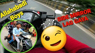 MIL GAYA SUKUN LAG GAYA MIRROR 🤪  RANCHO RIDER  MOTO VLOG 4K vlog foryou viralvideo [upl. by Bamberger]