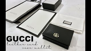 Gucci Card Case Wallet Review  Monogrammed [upl. by Malim]