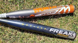 2019 Miken Freak Primo Maxload and the Worth Wicked XL Ryan Harvey Signature USSSA [upl. by Rennerb]