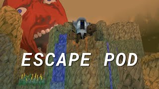 I Should Have Stayed In The ESCAPE POD  Impressive Custom Doom Map [upl. by Kamal]