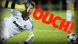 Top 10 Worst Tackles Injuries And Fouls In Football  Crazy Funny Soccer Fails [upl. by Aisad]