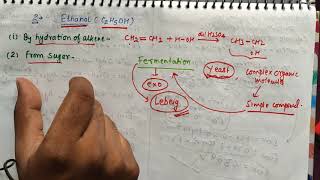 Commercially important alcohols class 12 chemistry [upl. by Boj]