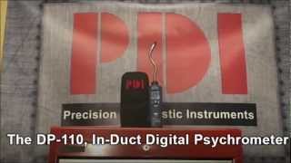 Introduction to PDIs Digital Psychrometer the DP110 [upl. by Aguayo]