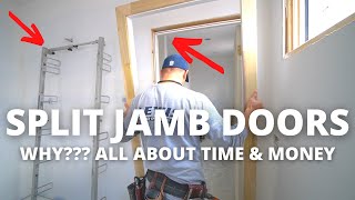 What are Split Jamb Doors amp My SECRET WEAPON for installing them [upl. by Larrie]