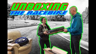 Unboxing Simson Racebike mit Nele [upl. by Eimor]