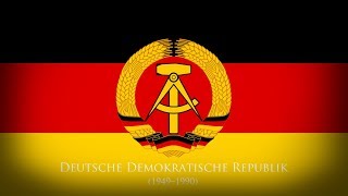 German Democratic Republic 1949–1990 NVA March quotYorckscher Marschquot [upl. by Atener]